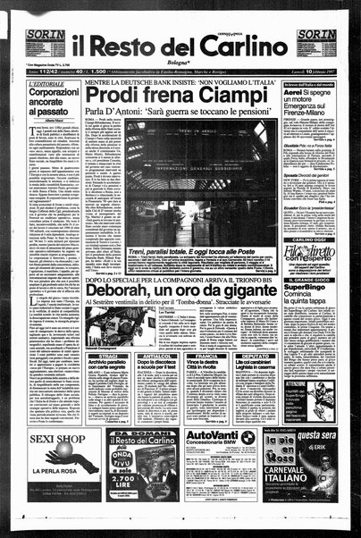 Il Resto del Carlino : giornale dell'Emilia